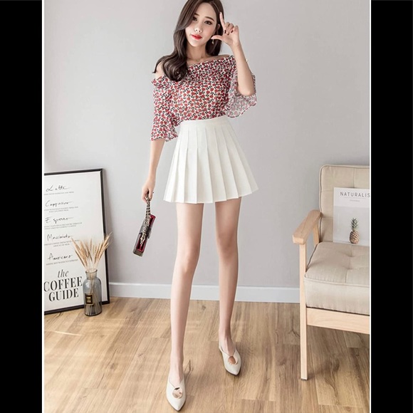 Hoerev Girls high waist pleated skirt-US size 4 - Picture 5 of 13